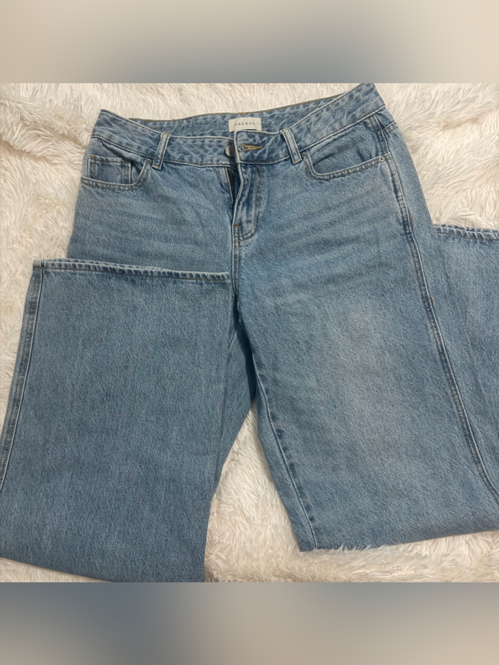 PACSUN Light Blue Denim Jeans